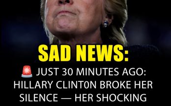 Hillary Clinton speaking during emotional message