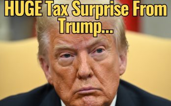 Donald Trump announcing tax plan for seniors