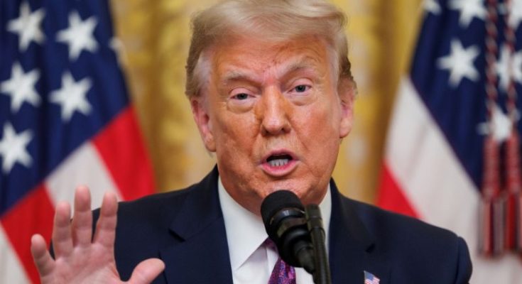 Trump speaking about Iran oil talks