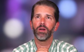 Donald Trump Jr speaking at public event