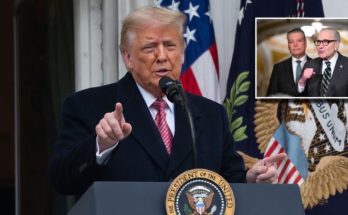 Trump speaking to farmers at White House