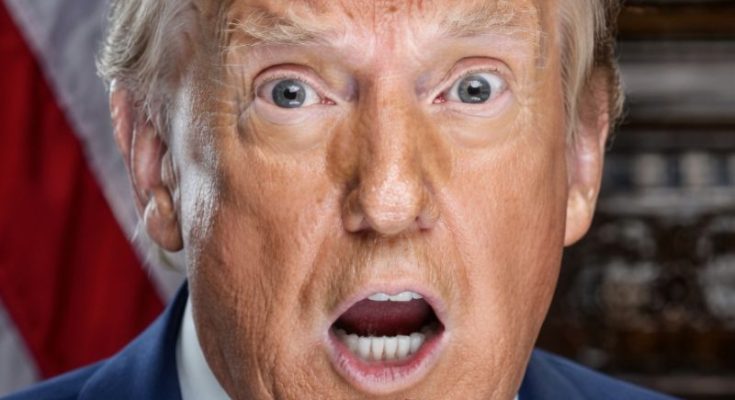 Donald Trump speaking at public event