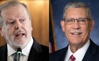 Phil Berger reacts after primary defeat