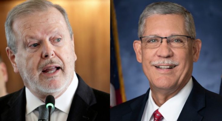 Phil Berger reacts after primary defeat