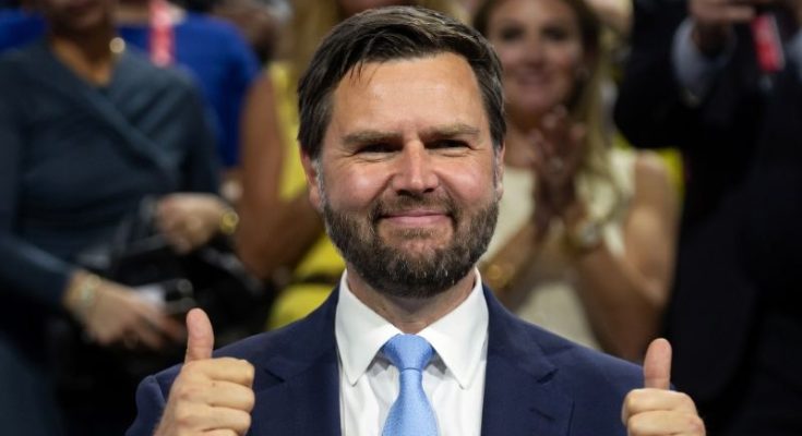 J.D. Vance announcing anti-fraud initiative