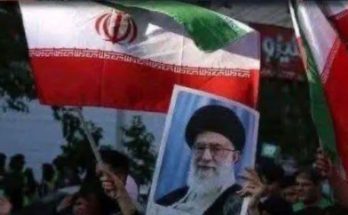 Missile threat map showing US and Iran tension
