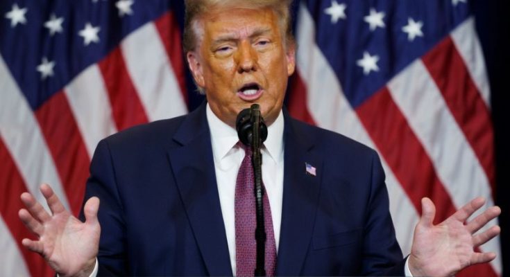 Trump speaking about Iran negotiations