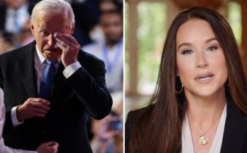 Biden daughter speaking about childhood memories