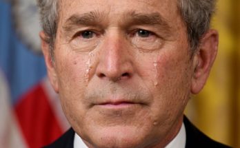 George W Bush throwing World Series pitch
