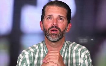 Donald Trump Jr speaking at event