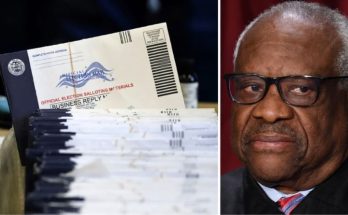 Supreme Court justices hearing election case