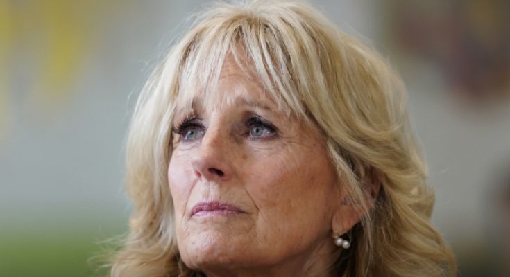 Jill biden made a deeply emotional announcement that the announcement came during a virtual event attended