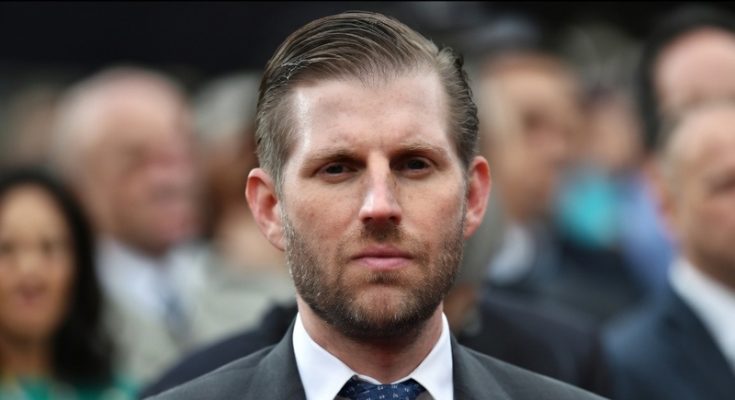 Minutes ago in york city,eric trump was confirmed news update thirty minutes ago in florida eric