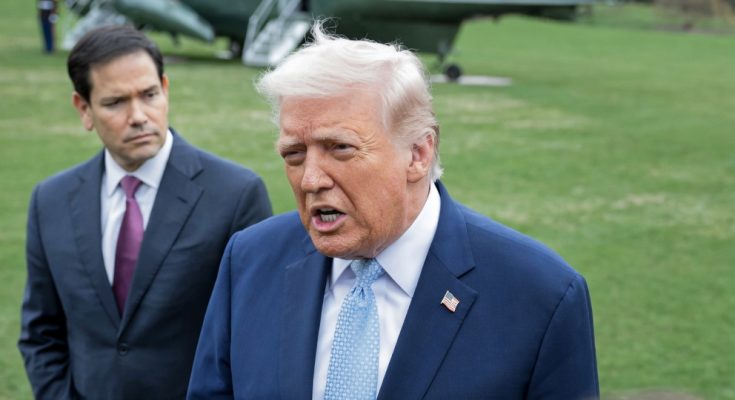 Trump speaking about Iran conflict progress