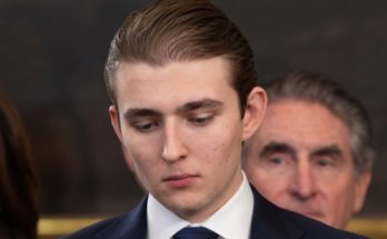 Barron Trump in private setting