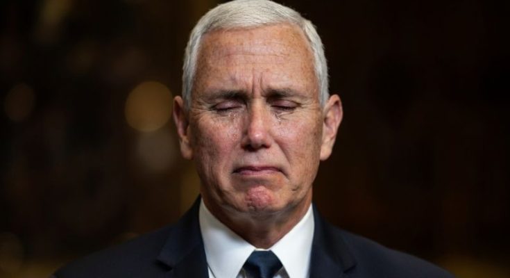 Mike Pence speaking about Trump foreign policy