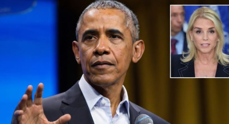 Pam Bondi speaking on investigation claims