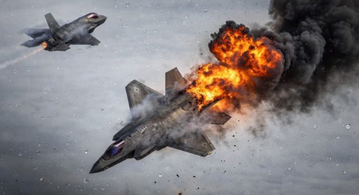 Smoke rising after strike on US base in Kuwait