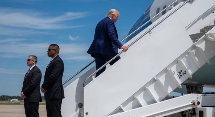 Marine One helicopter emergency landing UK