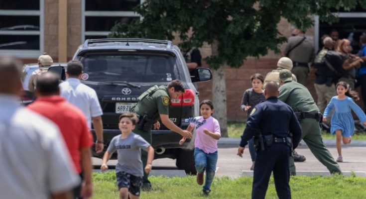 Police respond to Stockton party shooting scene