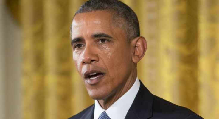 Barack Obama speaking at public event