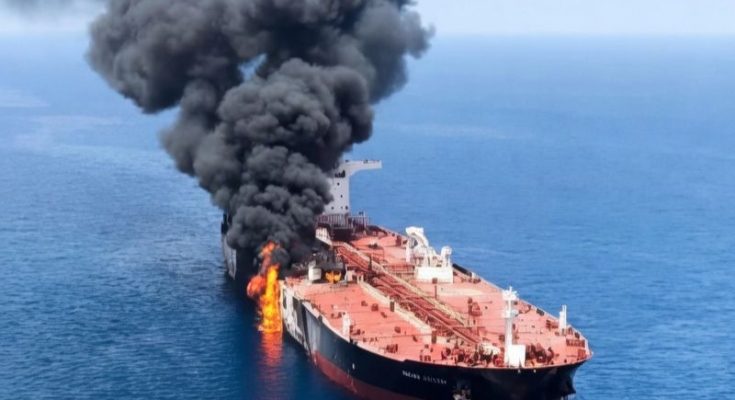 US Navy vessel during maritime interception