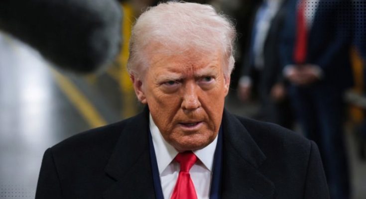 Online petition page calling for Trump impeachment