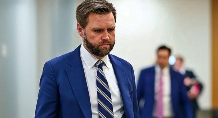 JD Vance speaking amid UK backlash