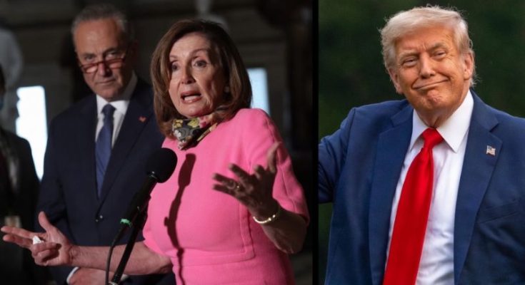 Donald Trump delivering controversial Easter message