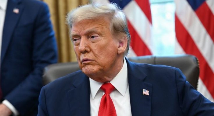 Donald Trump at event amid health diagnosis