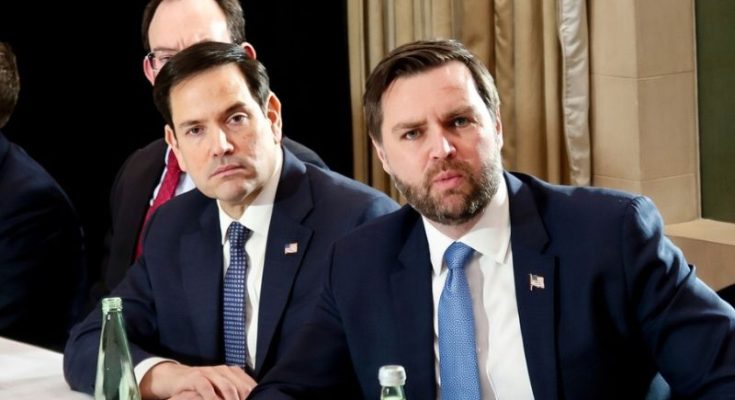 JD Vance speaking on Iran ceasefire deadline