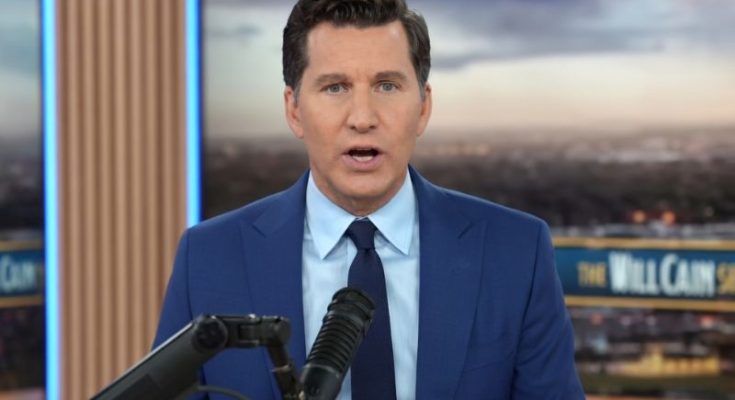 Will Cain discussing missing scientists on TV