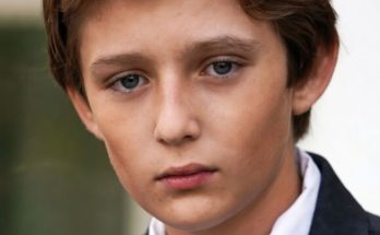 Barron Trump public appearance with family