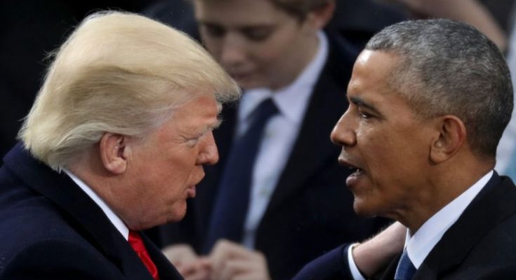 Trump and Obama reacting to Hungary election results