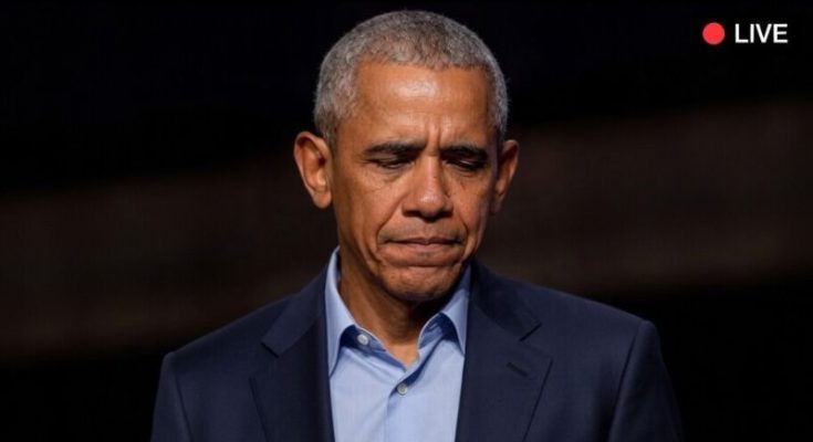 Barack Obama emotional moment in Washington DC