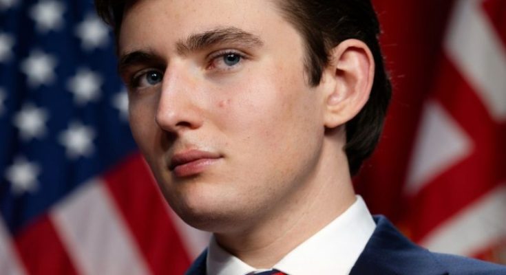 Barron Trump promoting yerba mate brand