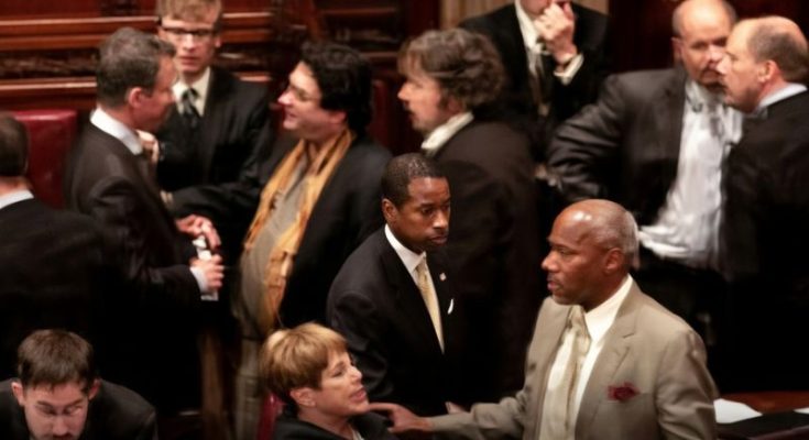 Bill Clay Sr. former Missouri congressman portrait