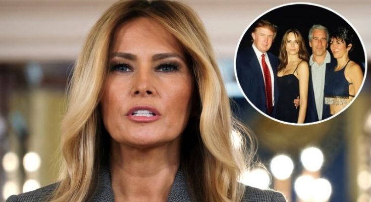 Melania Trump speaking about Epstein controversy