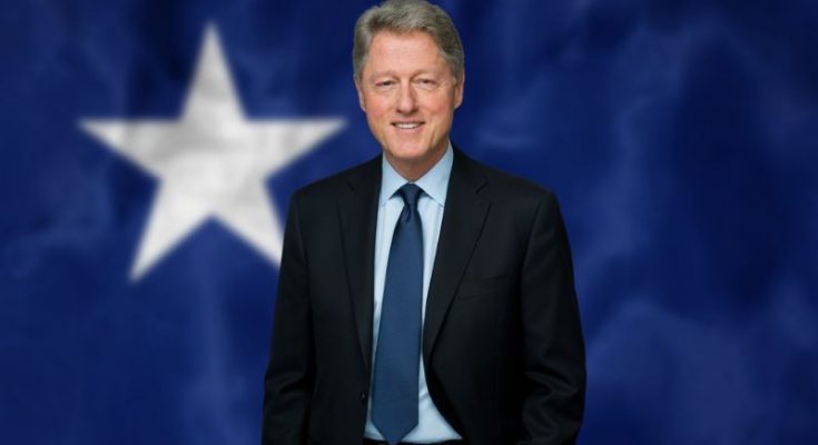 Bill Clinton speaking in recovery update video