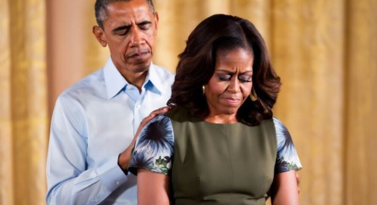 Michelle Obama reflecting during time of grief