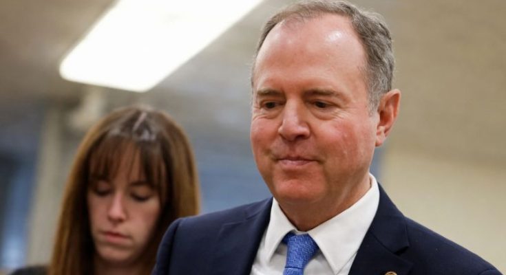 Adam Schiff speaking at public event