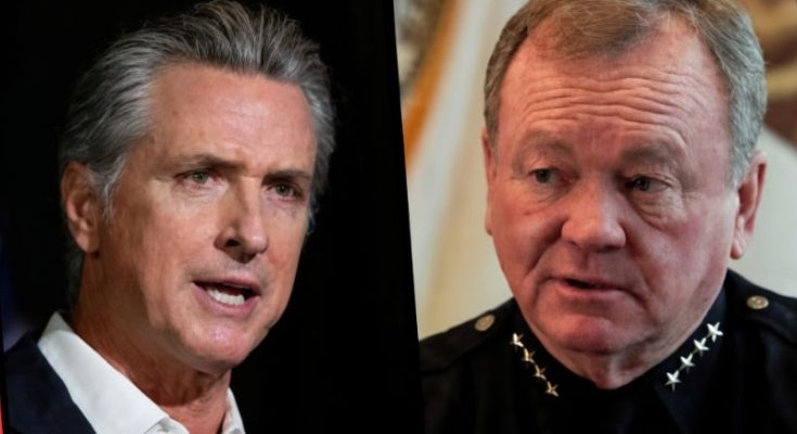 LAPD chief speaking about ICE mask ban