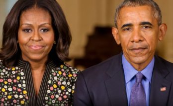 Marian Robinson with Obama family