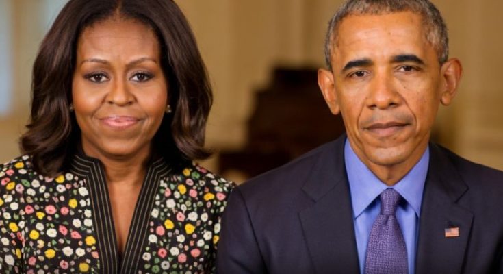 Marian Robinson with Obama family