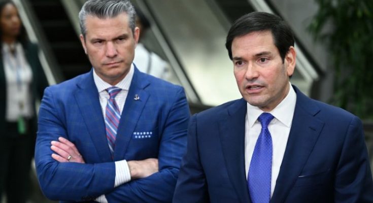 Marco Rubio speaking on Iran nuclear strike