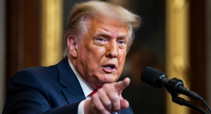 Rendering of Trump’s proposed DC triumphal arch