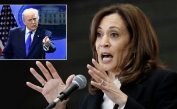 Kamala Harris speaking on Iran conflict
