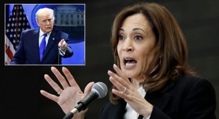 Kamala Harris speaking on Iran conflict