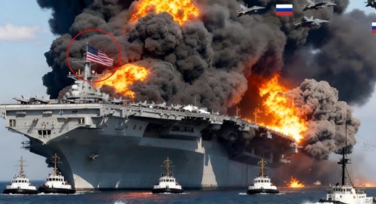 USS Valor warship under missile attack