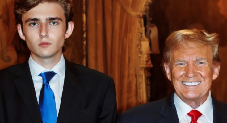 Barron Trump launches Sollos Yerba Mate brand